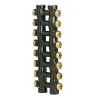 Collettore complanare compatto (unico pezzo) con uscite 1/2"x16
