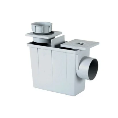 Pozzetto pluviale sifonato in PVC