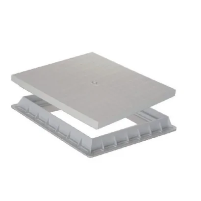 Chiusino con telaio di ispezione in PVC