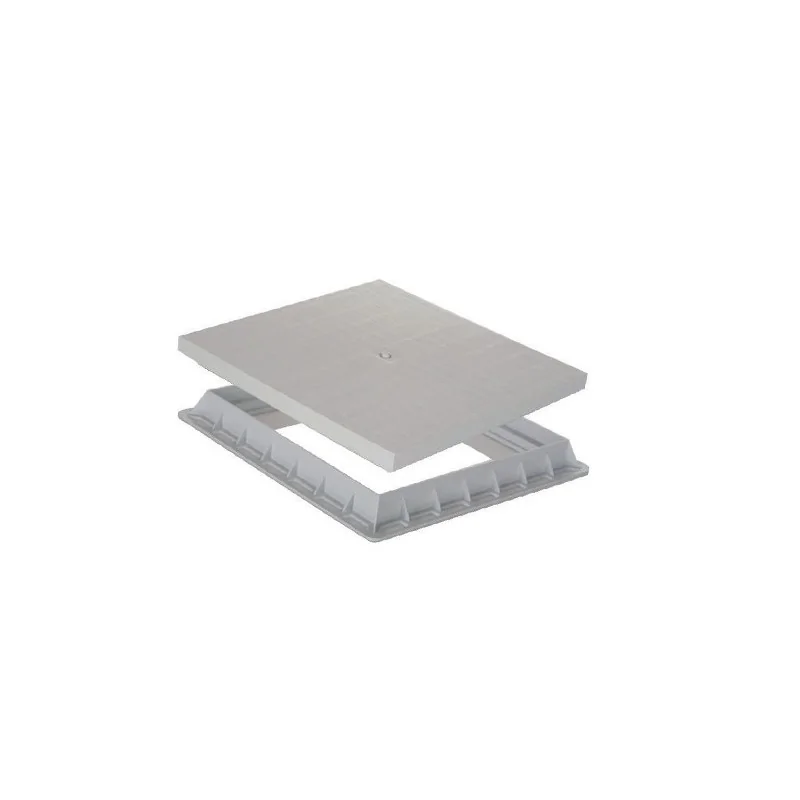 Chiusino con telaio di ispezione in PVC