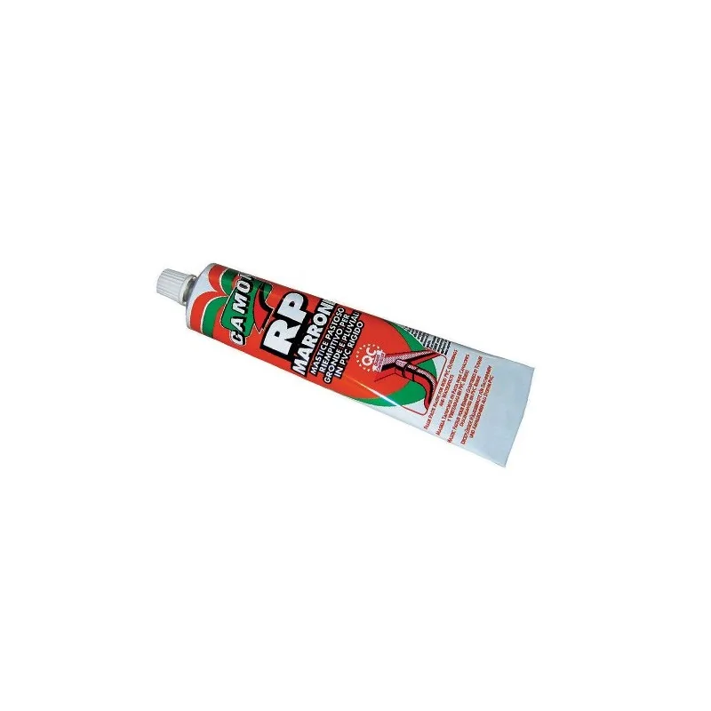 Mastice isolante pastoso riempitivo rp marrone per tubi e raccordi in PVC-U rigido ideale per pluviali