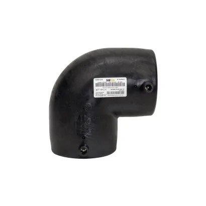 Gomito a 90° elettrosaldabile per acqua potabile e gas SDR11 - PN16 - S5 - PE100