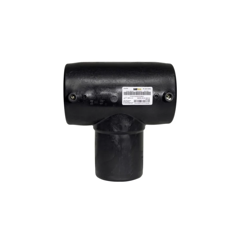 Tee elettrosaldabile per acqua potabile e gas SDR11 - PN16 - S5 - PE100