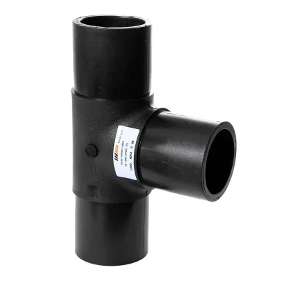 Tee codolo lungo non elettrosaldabile per acqua potabile e gas SDR11 - PN16 - S5 - PE100