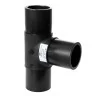 Tee codolo lungo non elettrosaldabile per acqua potabile e gas SDR17 - PN10 - S8 - PE100
