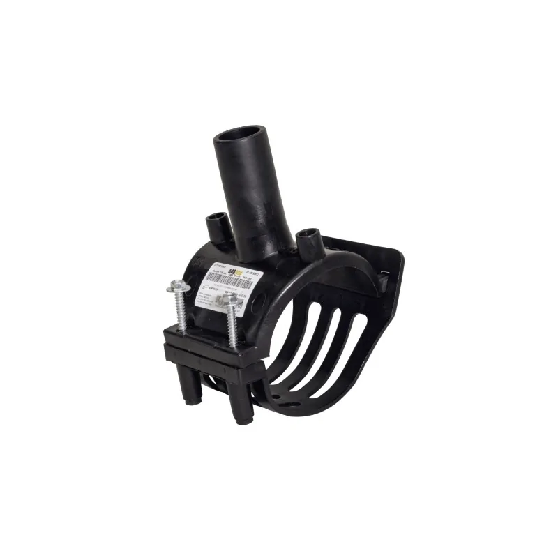 Collare di presa a tronchetto per acqua potabile e gas SDR11 PN16 S5 PE100