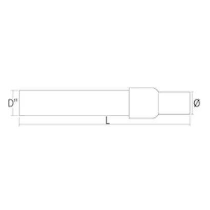 Raccordo di transizione a saldare PE/ACCIAIO per acqua potabile e gas SDR11 - PN16 - S5 - PE100