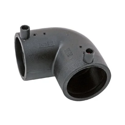 Gomito a 90° elettrosaldabile per acqua potabile e gas SDR11 - PN16 - S5 - PE100