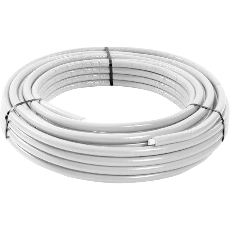 Tubo Multistrato PEXb/AL/PEXb Rivestito per Condizionamento (Rotoli da 25/50 metri) Tubo Multistrato PEXb/AL/PEXb Rivestito per Condizionamento (Rotoli da 25/50 metri)