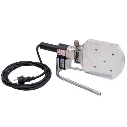 Polifusore a controllo elettronico con forcella e morsetto per tubi dal Ø20 al Ø125mm 1400 Watt (W) - 260°C