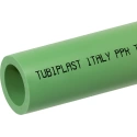 Tubo Polipropilene PP-R PPR verde a saldare in barre da 4 metri lineari