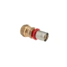 Giunzione dritta tubo multistrato/tubo rame a compressione con ogiva