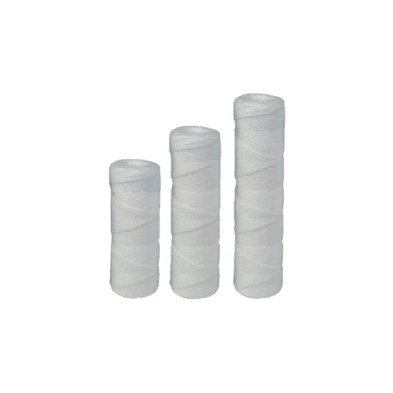 Cartuccia in filo avvolto per filtro contenitore da 5'' e 10'' Cartuccia in filo avvolto per filtro contenitore da 5'' e 10''