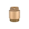 Valvola di ritegno femmina/femmina con otturatore metallico