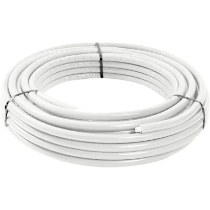 Tubo Multistrato PEXb/AL/PEXb Rivestito Bianco (Rotoli da 50 metri)