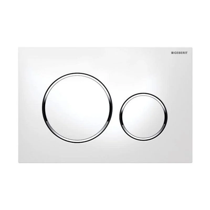 Placca di comando SIGMA20 bianca per cassetta incasso SIGMA8, COMBIFIX e DUOFIX Placca di comando SIGMA20 bianca per cassetta incasso SIGMA8, COMBIFIX e DUOFIX