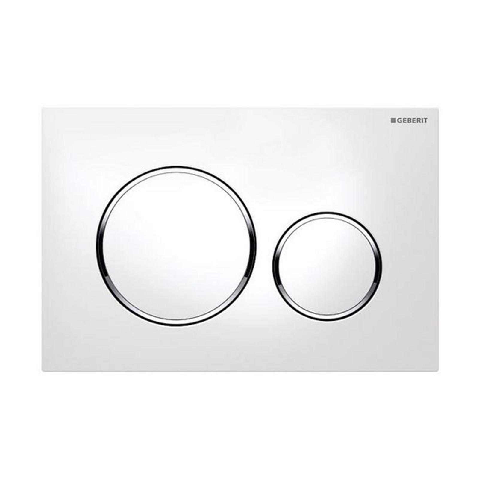 Placca Comando WC Geberit Sigma - Doppio Scarico, Con Aste E Telaio, Per Modelli 01,10,20,21,30,50,60,Up320