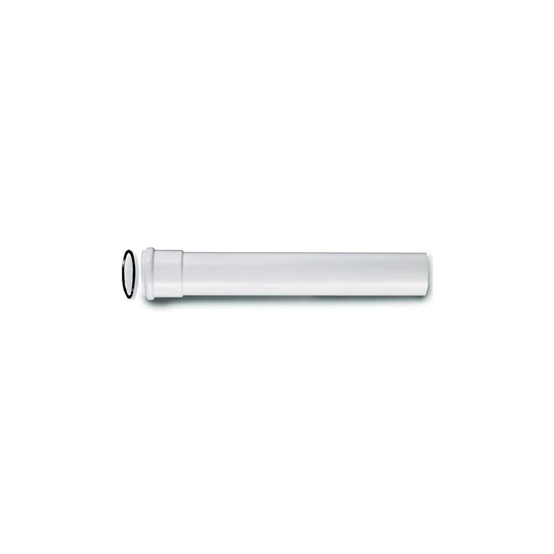 Canotto prolungato 26 cm Bianco/Cromato
