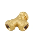  Raccordi in ottone a compressione con o-ring per acqua versione compatta serie 3460W